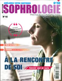 sophrologie pratiques et perspectives n°18 janvier 2018