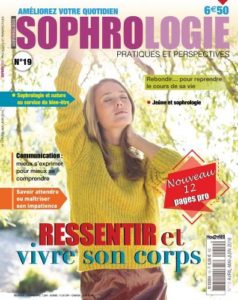 sophrologie pratiques et perspectives n°19 avril 2018