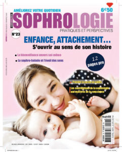 sophrologie pratiques et perspectives n°23 avril 2019